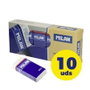 Milan Caja de Gomas de Borrar CNM4024-10 Blanca, 10 unidades